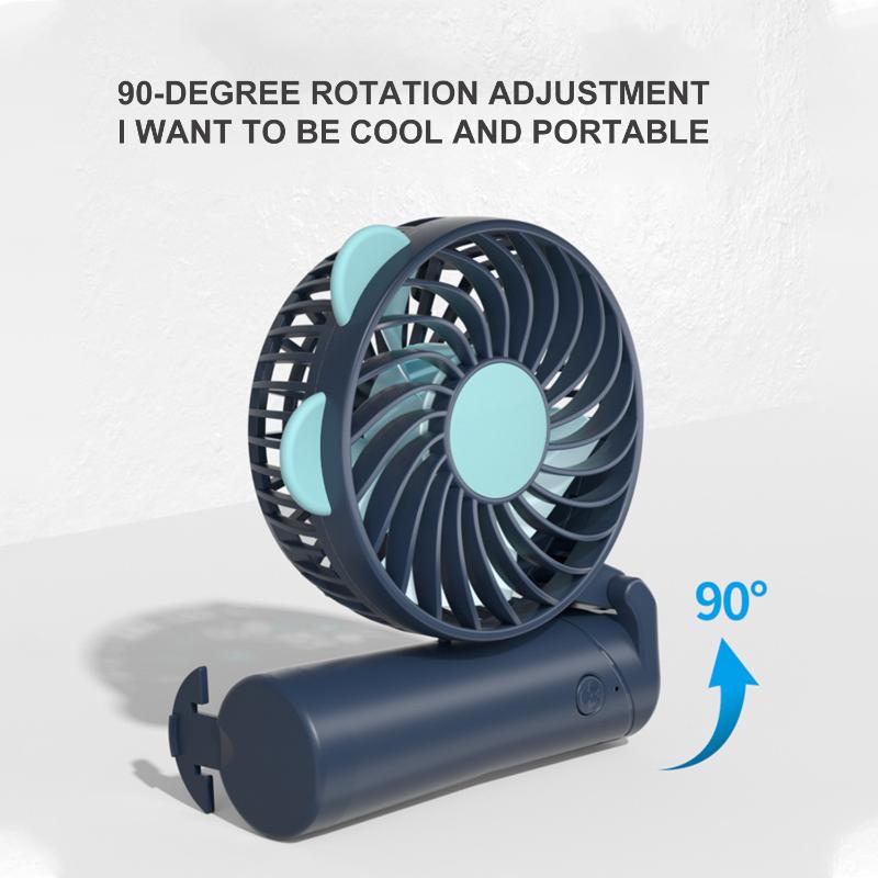 Cute Mini Handheld USB Rechargeable Cooler Fan Portable Portable Desktop Cooling Fan with 1200 / 2000mAh Battery Summer Outdoor
Cute Mini Handheld USB Rechargeable Cooler Fan Portable Portable Desktop Cooling Fan with 1200 / 2000mAh Battery Summer Outdoor