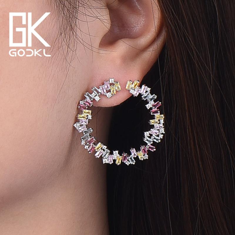 GODKI Trendy Cubic Zirconia Iregular Round Geometry Bijoux Statement Stud Earrings For Women Earring Columbia Gold Earrings Gift
GODKI Trendy Cubic Zirconia Iregular Round Geometry Bijoux Statement Stud Earrings For Women Earring Columbia Gold Earrings Gift