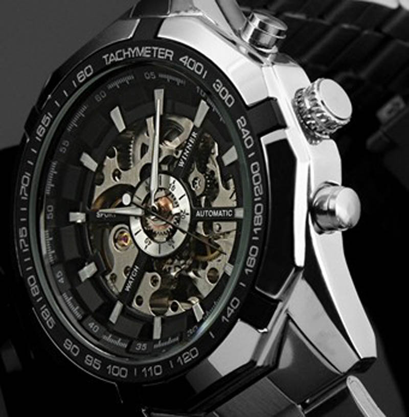 2021 New Winner Luxury Sport Clock Men Automatic Watch Skeleton Military Watch Mechanical Relogio Male Montre Watch Mens Relojes, Black
2021 New Winner Luxury Sport Clock Men Automatic Watch Skeleton Military Watch Mechanical Relogio Male Montre Watch Mens Relojes, Black