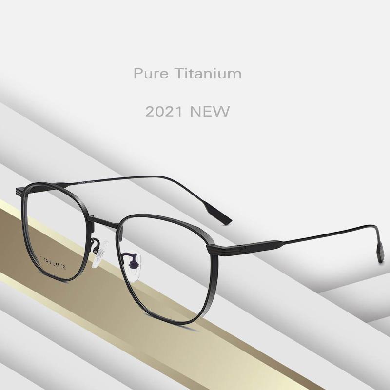 Pure Titanium Glasses Frame Women Vintage Square Myopia Optical Prescription Eyeglass Frame Men 2021 New Computer Titan Eyewear1
Pure Titanium Glasses Frame Women Vintage Square Myopia Optical Prescription Eyeglass Frame Men 2021 New Computer Titan Eyewear1