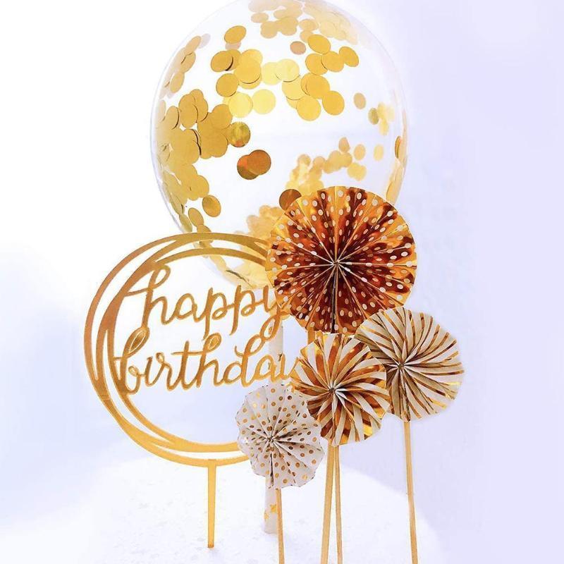 5pcs Glitter Happy Birthday Cake Topper Acrylic Letter Dessert Top For Birthday Wedding Gold Party Cake Decoration Supplies F9Y11
5pcs Glitter Happy Birthday Cake Topper Acrylic Letter Dessert Top For Birthday Wedding Gold Party Cake Decoration Supplies F9Y11