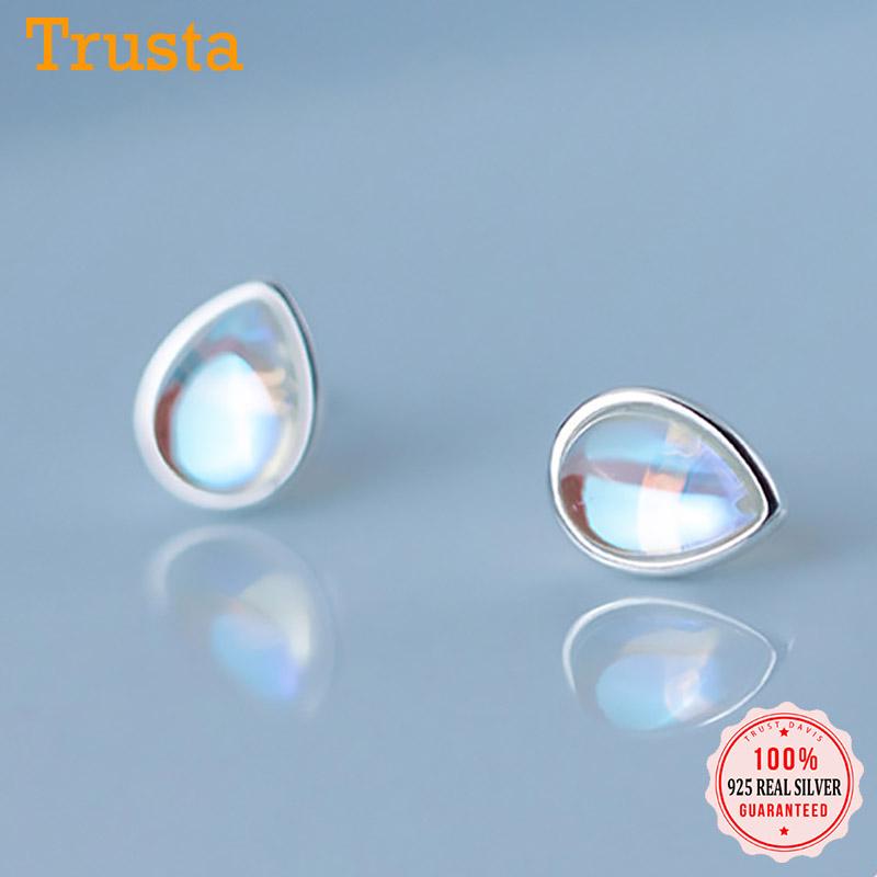 Stud Trustdavis Real 925 Sterling Silver Synthetic Coloured Glaze Water Drop Charm Earrings For Women Wedding Fine Jewelry DB390
Stud Trustdavis Real 925 Sterling Silver Synthetic Coloured Glaze Water Drop Charm Earrings For Women Wedding Fine Jewelry DB390