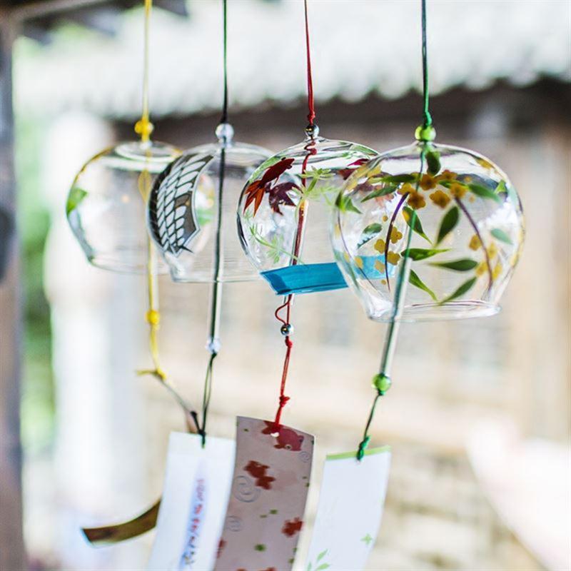 Glass Wind Chimes Japanese-style Wind Chime Simple and Beautiful Label Pendnat Chimes Bells(Pattern 2)1
Glass Wind Chimes Japanese-style Wind Chime Simple and Beautiful Label Pendnat Chimes Bells(Pattern 2)1