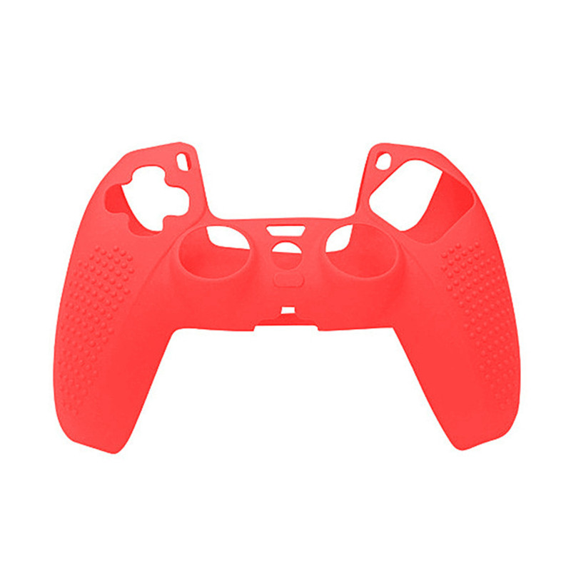 For Ps5 Controller PS5 Playstation 5 Soft Silicone Case Cover Solid Color Controller Grip Cover Antislip With Spot