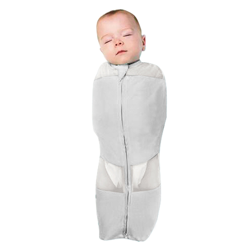 Newborn Baby Swaddle Sleeping Bag Better Sleep Snug Fit Calms Startle Reflex Swaddling Wrap Summer Breathable Sleepsack LJ200827