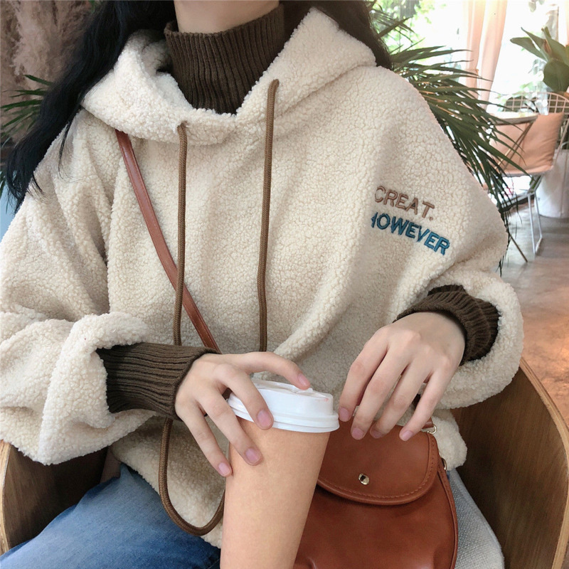 2021 New Autumn Hoodies in Addition to Thick Velvet with Retro Hood Student of Two Pieces Ocean Pullovers Loose Warm Unisex Coat IR0I, Apricot
2021 New Autumn Hoodies in Addition to Thick Velvet with Retro Hood Student of Two Pieces Ocean Pullovers Loose Warm Unisex Coat IR0I, Apricot