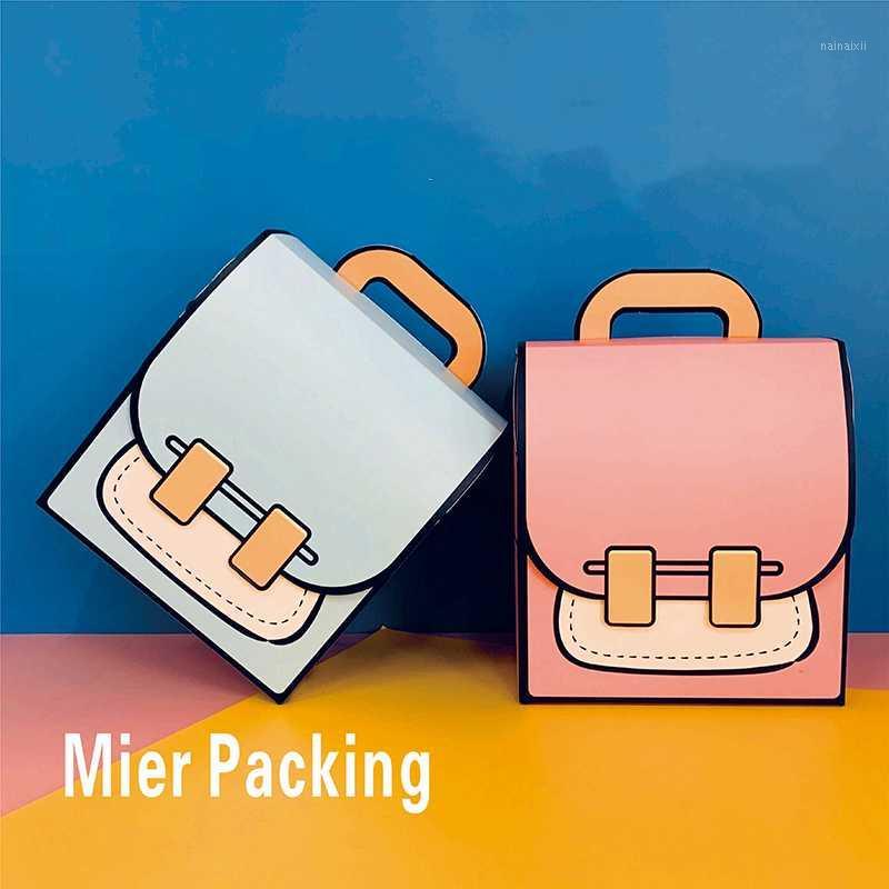 School bag style portable gift box creative packaging box three-dimensional school bag birthday party gift for child 5pcs1
School bag style portable gift box creative packaging box three-dimensional school bag birthday party gift for child 5pcs1