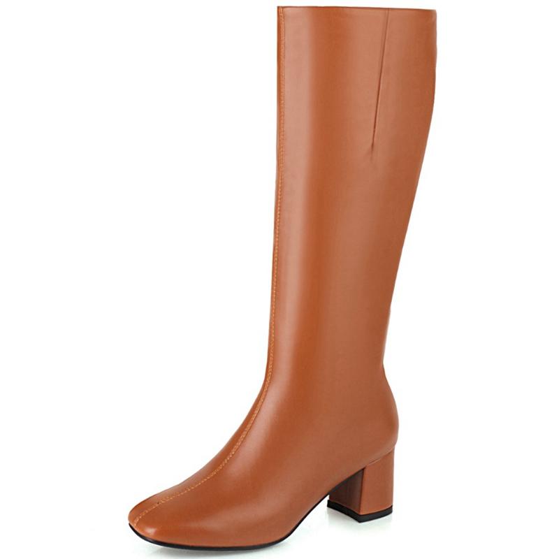 Karin Wholesale New Brand Shoes Women Classics Square Toe Solid Zip Up Knee Boots Large Size 33-49 Thick Heels Women Booties, Black
Karin Wholesale New Brand Shoes Women Classics Square Toe Solid Zip Up Knee Boots Large Size 33-49 Thick Heels Women Booties, Black