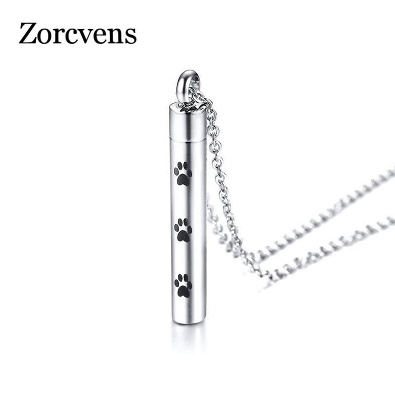 ZORCVENS Silver Color Stainless Steel Pendant Necklace for Woman With Black Pet Cat claw Christmas Gifts
ZORCVENS Silver Color Stainless Steel Pendant Necklace for Woman With Black Pet Cat claw Christmas Gifts