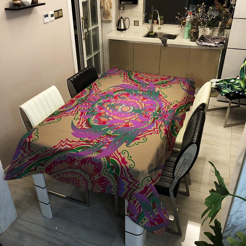 Burmese Style Tablecloths Dustproof Cabinet Mat Dining Table Cover Flower Pattern Home Decorative Table Cloth, No.2
Burmese Style Tablecloths Dustproof Cabinet Mat Dining Table Cover Flower Pattern Home Decorative Table Cloth, No.2
