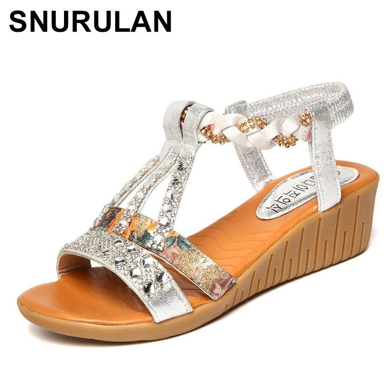 SNURULAN Bohemia Style Wedges Open Toe Sandals Summer Casual Beach Sandals Women Gladiator Rhinestone Shoes Woman Plus Size, Gold
SNURULAN Bohemia Style Wedges Open Toe Sandals Summer Casual Beach Sandals Women Gladiator Rhinestone Shoes Woman Plus Size, Gold