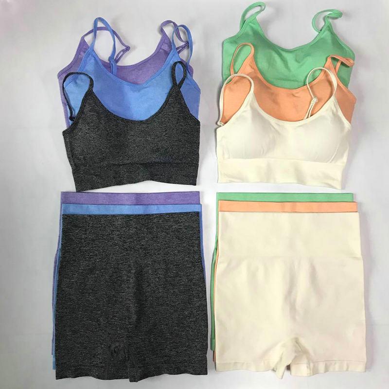2 Piece Sexy Seamless Yoga Set Sports Suit GYM Clothing Female Workout Clothes Sports Bra+High Waist Gym Shorts Women Sportwear, Whitebrashorts
2 Piece Sexy Seamless Yoga Set Sports Suit GYM Clothing Female Workout Clothes Sports Bra+High Waist Gym Shorts Women Sportwear, Whitebrashorts