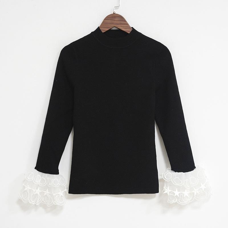 Elegant Vintage Women Winter Trumpet Sleeve O-Neck Knit Jumper Women Slim Sweater Slim Bottoming Top Pullover Clothes, As pic
Elegant Vintage Women Winter Trumpet Sleeve O-Neck Knit Jumper Women Slim Sweater Slim Bottoming Top Pullover Clothes, As pic