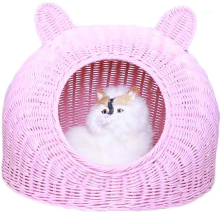 Rattan cat bed Pet Woven Cave Bed Woven Summer Breather Pet House Basket for Cat/Kitten/Puppy/Dog1
Rattan cat bed Pet Woven Cave Bed Woven Summer Breather Pet House Basket for Cat/Kitten/Puppy/Dog1