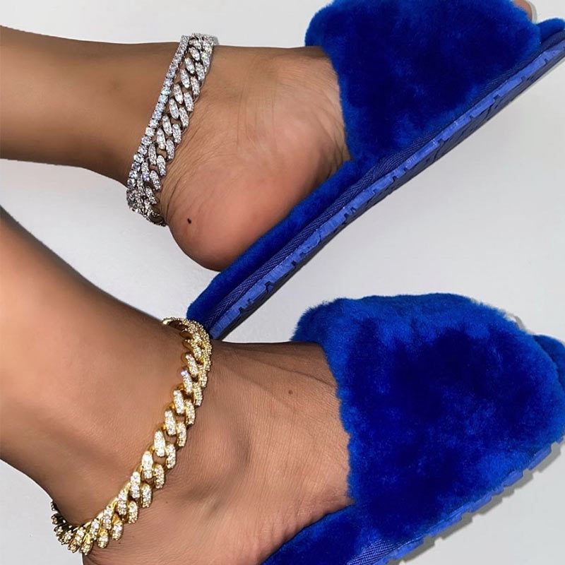 Flatfoosie Fashion Bling Iced Out Rhinestone for Women Gold Silver Color Cuban Link Anklet Barefoot Sandals Foot Jewelry
Flatfoosie Fashion Bling Iced Out Rhinestone for Women Gold Silver Color Cuban Link Anklet Barefoot Sandals Foot Jewelry