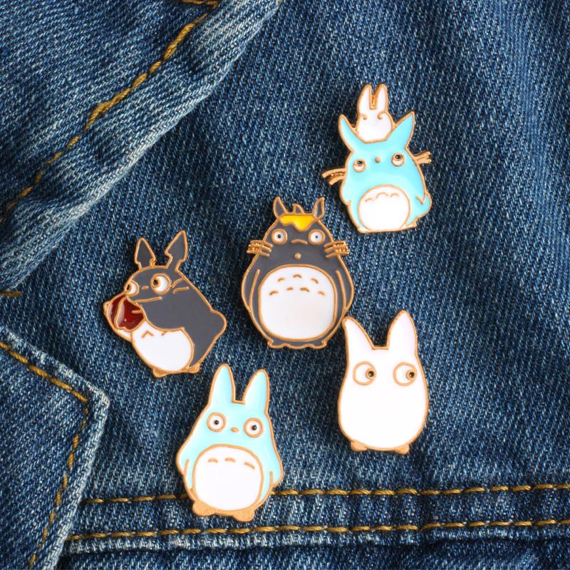 Pins, Brooches 5pcs/Set Japan Anime Totoro Kids Cartoon Enamel Pin Women Fashion Brooch Metal Badge Buckle Pins Men Jewelry For Gifts
Pins, Brooches 5pcs/Set Japan Anime Totoro Kids Cartoon Enamel Pin Women Fashion Brooch Metal Badge Buckle Pins Men Jewelry For Gifts