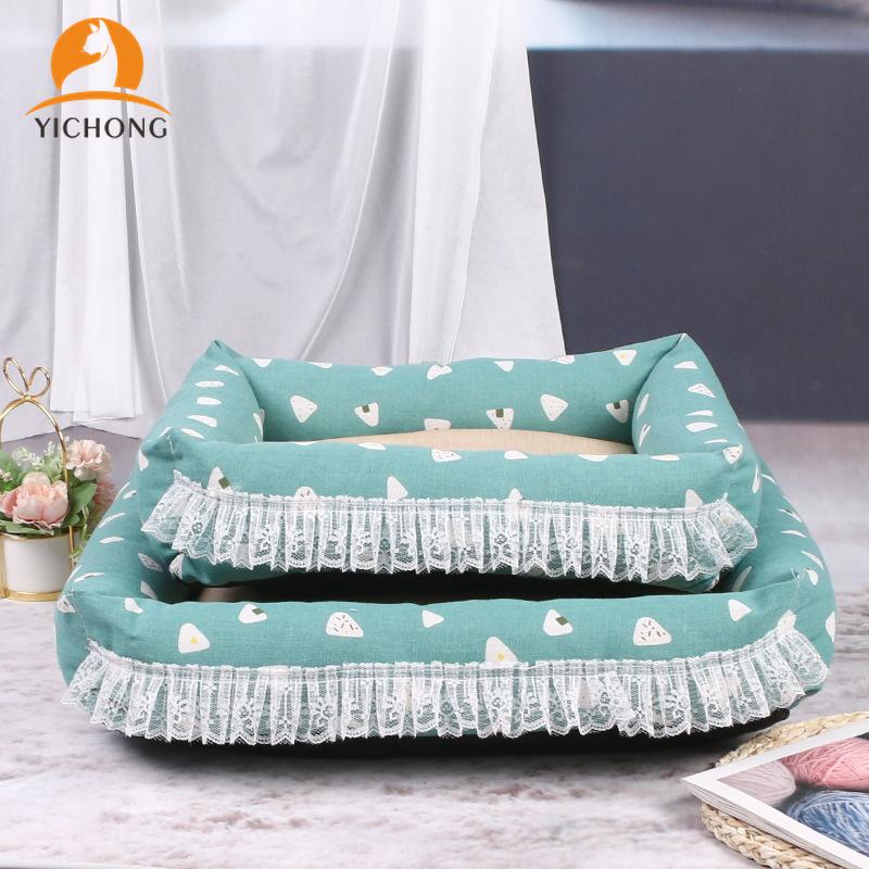 YICHONG Brand Autumn Breathable Pet Pad Soft Large Dog Bed Cat Nest Pet Dog's Mat Lace Princess House Nest Dog Kennel YH156, 02
YICHONG Brand Autumn Breathable Pet Pad Soft Large Dog Bed Cat Nest Pet Dog's Mat Lace Princess House Nest Dog Kennel YH156, 02