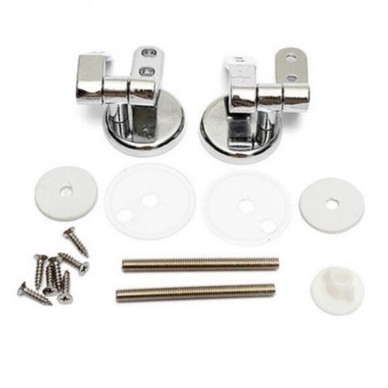 Alloy Replacement Toilet Seat Hinges Mountings Set Chrome with Fittings Screws For Toilet Accessories
Alloy Replacement Toilet Seat Hinges Mountings Set Chrome with Fittings Screws For Toilet Accessories