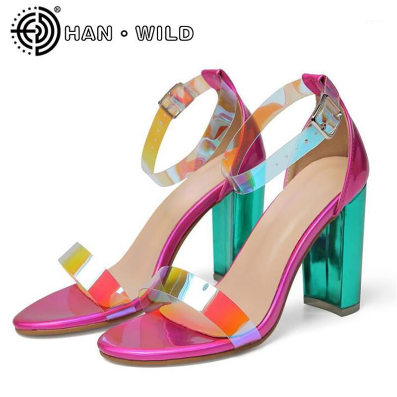 2021 Women Sandals High Heels Shoes Celebrity Wearing Simple Style PVC Transparent Strappy Buckle Sandals Women Pumps Plus Size1, Rosy red
2021 Women Sandals High Heels Shoes Celebrity Wearing Simple Style PVC Transparent Strappy Buckle Sandals Women Pumps Plus Size1, Rosy red