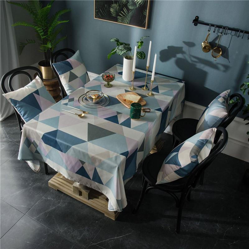 FSISLOVER Waterproof Decorative Table Cloth Geometric Tablecloth Rectangular Dining Table Cover Tassel Tafelkleed mesa nappe, Blue
FSISLOVER Waterproof Decorative Table Cloth Geometric Tablecloth Rectangular Dining Table Cover Tassel Tafelkleed mesa nappe, Blue