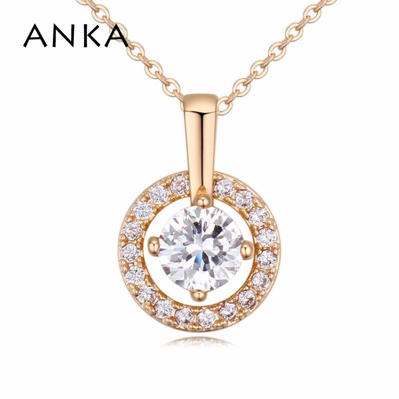 ANKA brand jewelry Round necklaces & pendants girls gift luxury necklace with top circular zircon fashion office lady #123164
ANKA brand jewelry Round necklaces & pendants girls gift luxury necklace with top circular zircon fashion office lady #123164