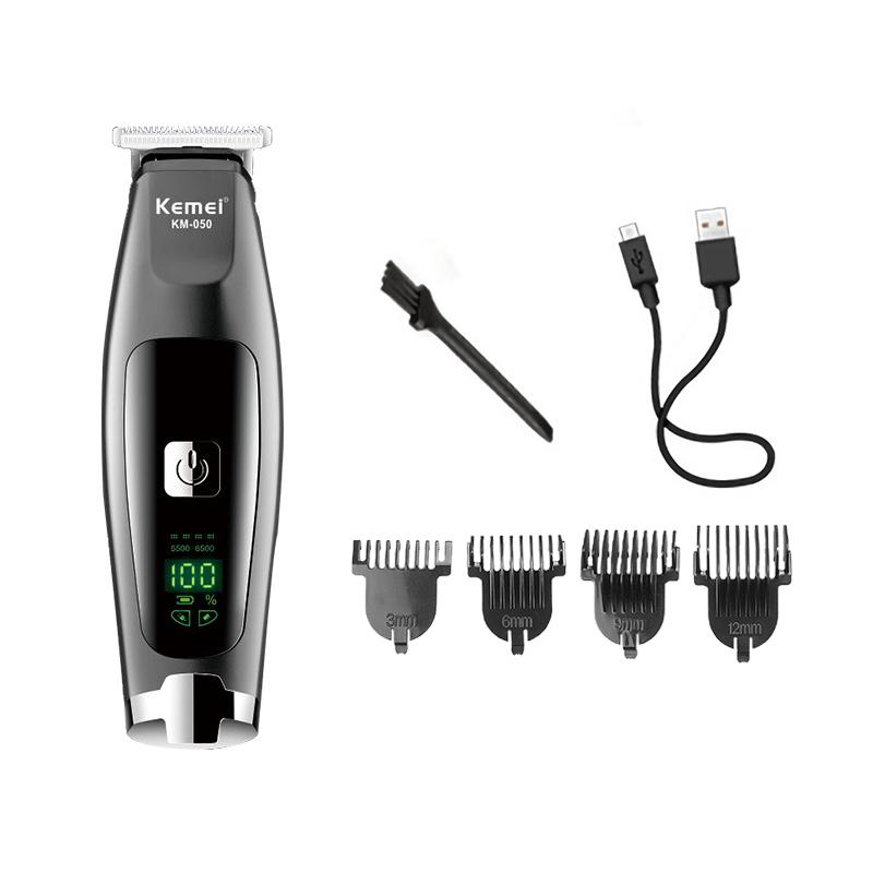 Kemei Cordless Professional Hair Trimmer LCD Display Carbon Steel Two Speed Adjustment USB Charging Rechargeable Hair Clipper36D
Kemei Cordless Professional Hair Trimmer LCD Display Carbon Steel Two Speed Adjustment USB Charging Rechargeable Hair Clipper36D