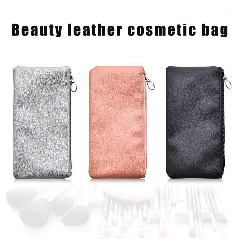 Fashion Leather Makeup Bag Women's Simple Multifunctional Portable Lightweight Cosmetic Bag Storage1, Black
Fashion Leather Makeup Bag Women's Simple Multifunctional Portable Lightweight Cosmetic Bag Storage1, Black