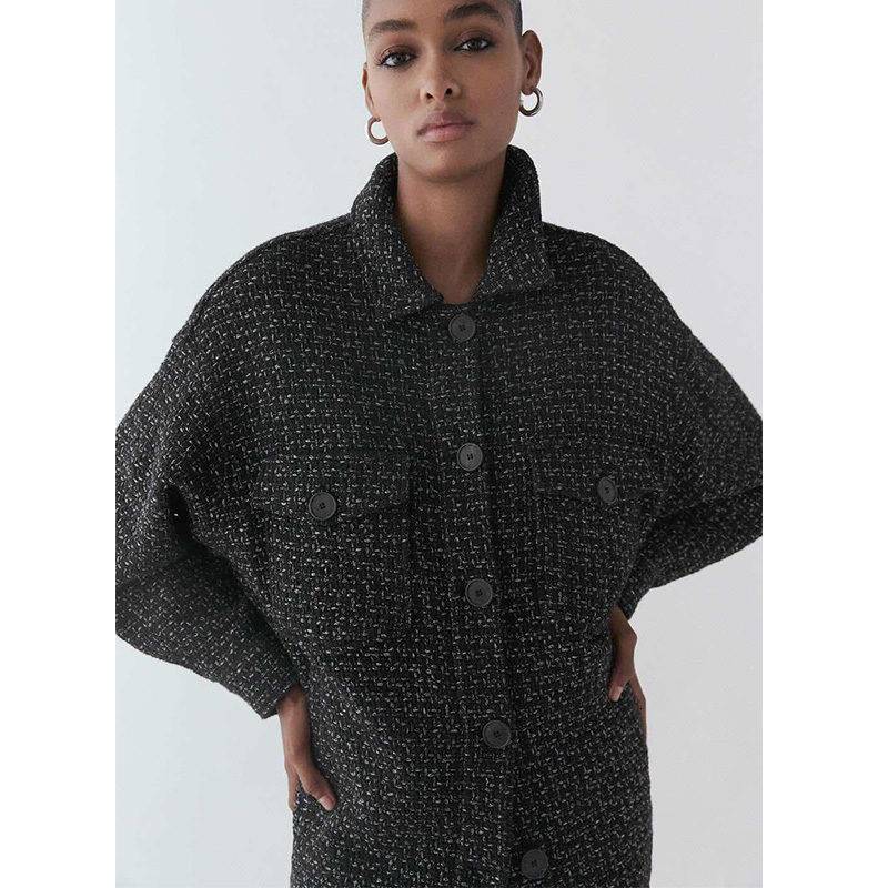 2021 New Winter Women Plaid Coat Jacket Turn Down Collar Casual High Quality Warm Overcoat Fashion Long Coats U8ym, Black
2021 New Winter Women Plaid Coat Jacket Turn Down Collar Casual High Quality Warm Overcoat Fashion Long Coats U8ym, Black