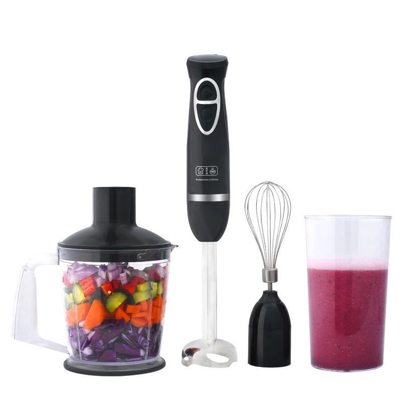 Kitchen Appliance 4 in 1 Multi-Purpose Juicer Electric Hand Stick Blender Portable Handheld Blender
Kitchen Appliance 4 in 1 Multi-Purpose Juicer Electric Hand Stick Blender Portable Handheld Blender
