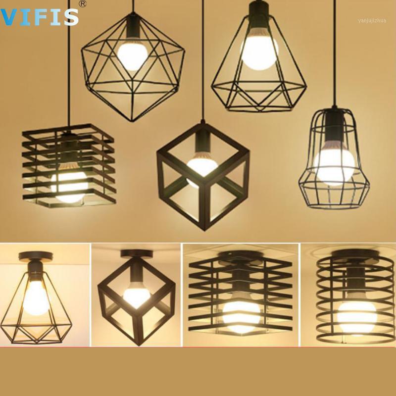 Vintage Ceiling Lamps Chande-lier 110 /220V Retro Ceiling Light for Corridor Aisle Porch Balcony E27 Home Lights Cage Fixture1
Vintage Ceiling Lamps Chande-lier 110 /220V Retro Ceiling Light for Corridor Aisle Porch Balcony E27 Home Lights Cage Fixture1