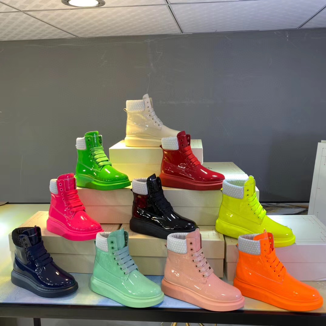 Fashion Boots Men's and women's same casual wild antiskid large sole color matching fashion avant-garde pattern more than 16 colors, size 34, Black
Fashion Boots Men's and women's same casual wild antiskid large sole color matching fashion avant-garde pattern more than 16 colors, size 34, Black
