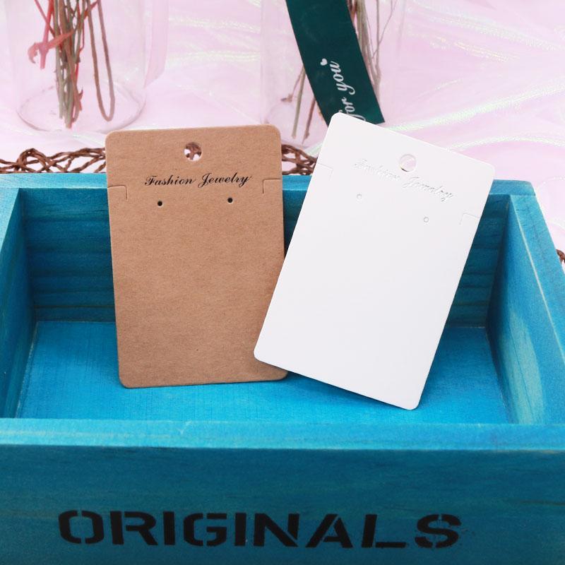 Jewelry Stand High Quality 15Pcs/lot 6x9cm Kraft Cards Paper Earrings Card Ear Studs Necklace Display Packaging Tags1
Jewelry Stand High Quality 15Pcs/lot 6x9cm Kraft Cards Paper Earrings Card Ear Studs Necklace Display Packaging Tags1