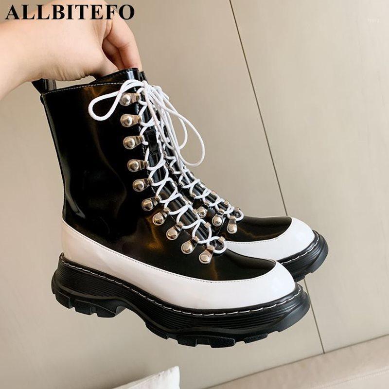 ALLBITEFO genuine leather brand thick heels platform ankle boots for women mixed colors women high heel shoes boots1, As picture
ALLBITEFO genuine leather brand thick heels platform ankle boots for women mixed colors women high heel shoes boots1, As picture