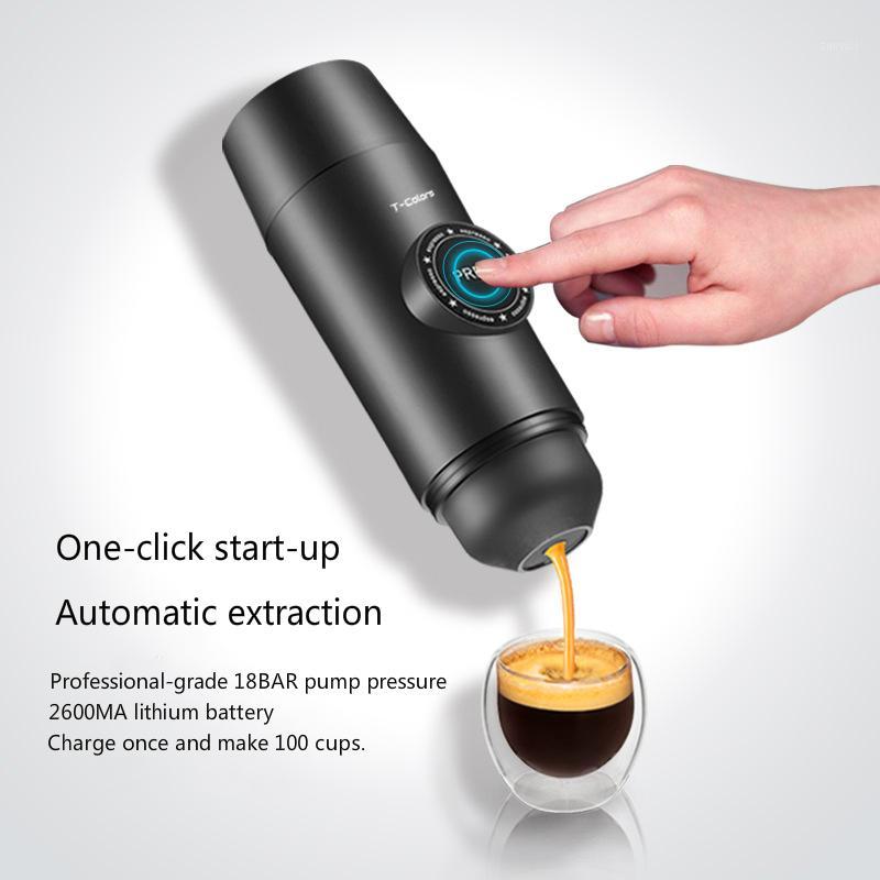 Rechargeable version Mini Espresso portable coffee machine electric USB hot and cold extract coffee 18BAR1
Rechargeable version Mini Espresso portable coffee machine electric USB hot and cold extract coffee 18BAR1