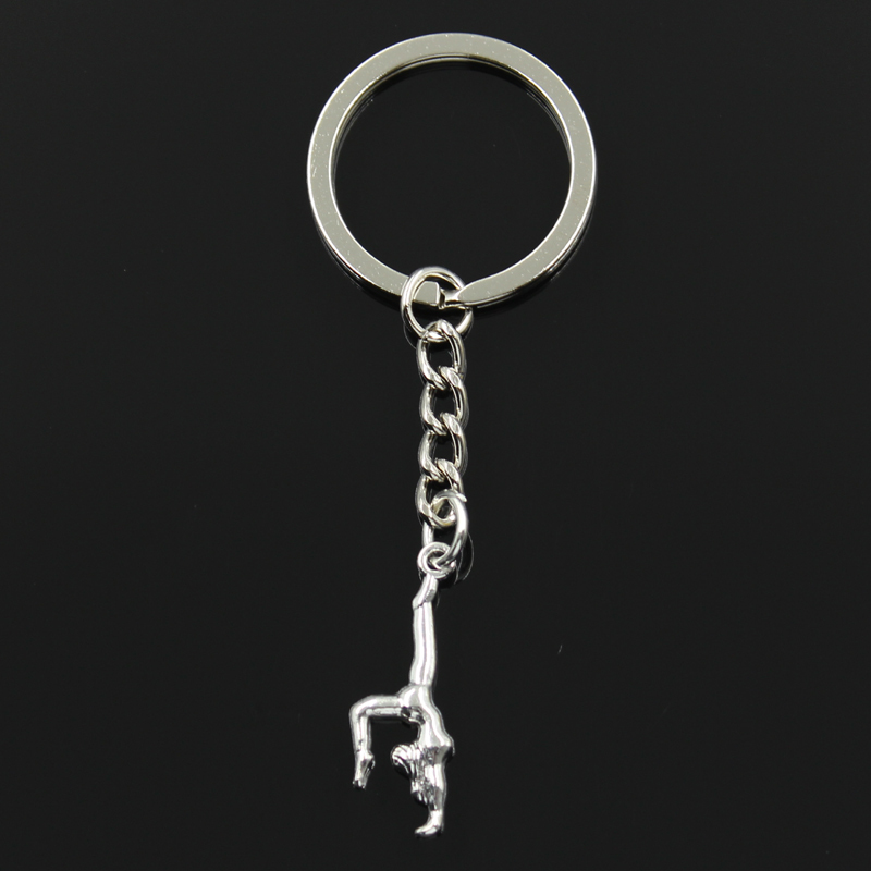 Fashion Gymnastics Gymnast Sporter 30x11mm Pendant 30mm Key Ring Metal Chain Silver Color Men Car Holder Gift Souvenirs Keychain
Fashion Gymnastics Gymnast Sporter 30x11mm Pendant 30mm Key Ring Metal Chain Silver Color Men Car Holder Gift Souvenirs Keychain