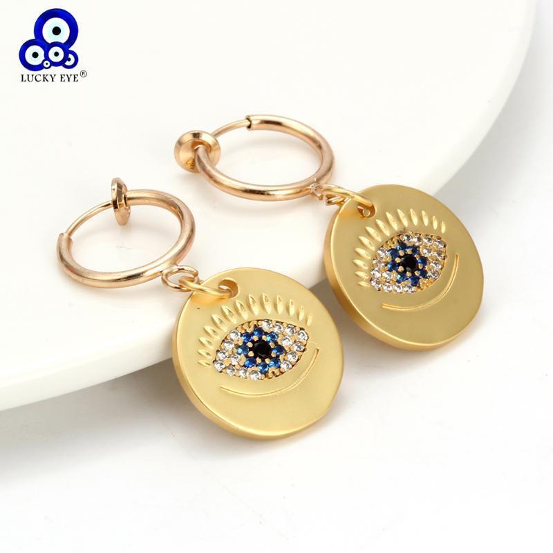 Dangle & Chandelier Lucky Eye Blue Evil Drop Earrings Zircon Colorful Hanging Gold Silver Color Jewelry For Women Female EY62641
Dangle & Chandelier Lucky Eye Blue Evil Drop Earrings Zircon Colorful Hanging Gold Silver Color Jewelry For Women Female EY62641