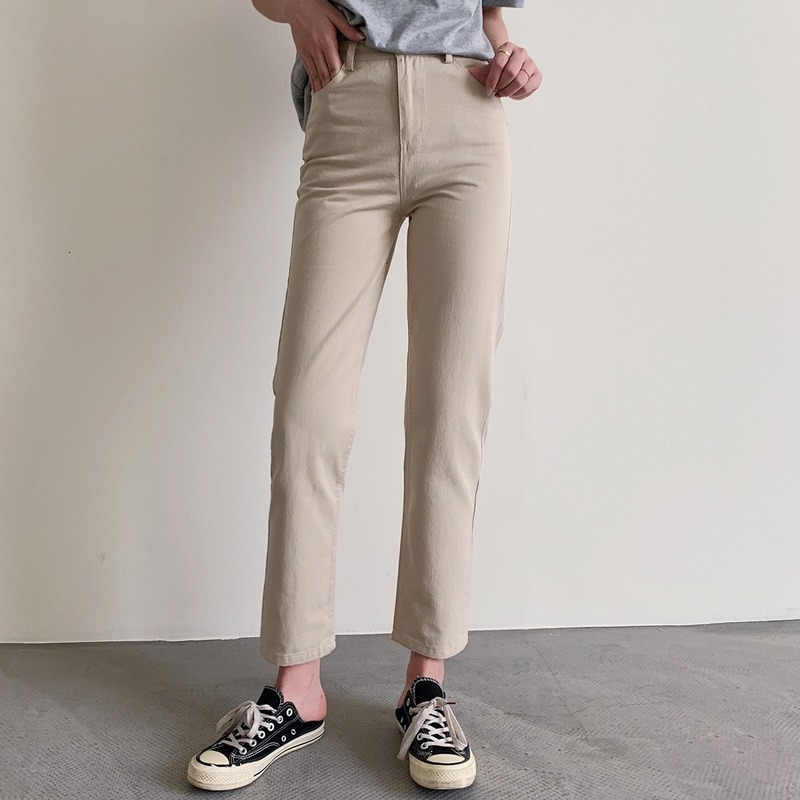 2021 New High light belt wash tight spring and summer Korean urban women's brem pants leg 4MMC, Apricot
2021 New High light belt wash tight spring and summer Korean urban women's brem pants leg 4MMC, Apricot