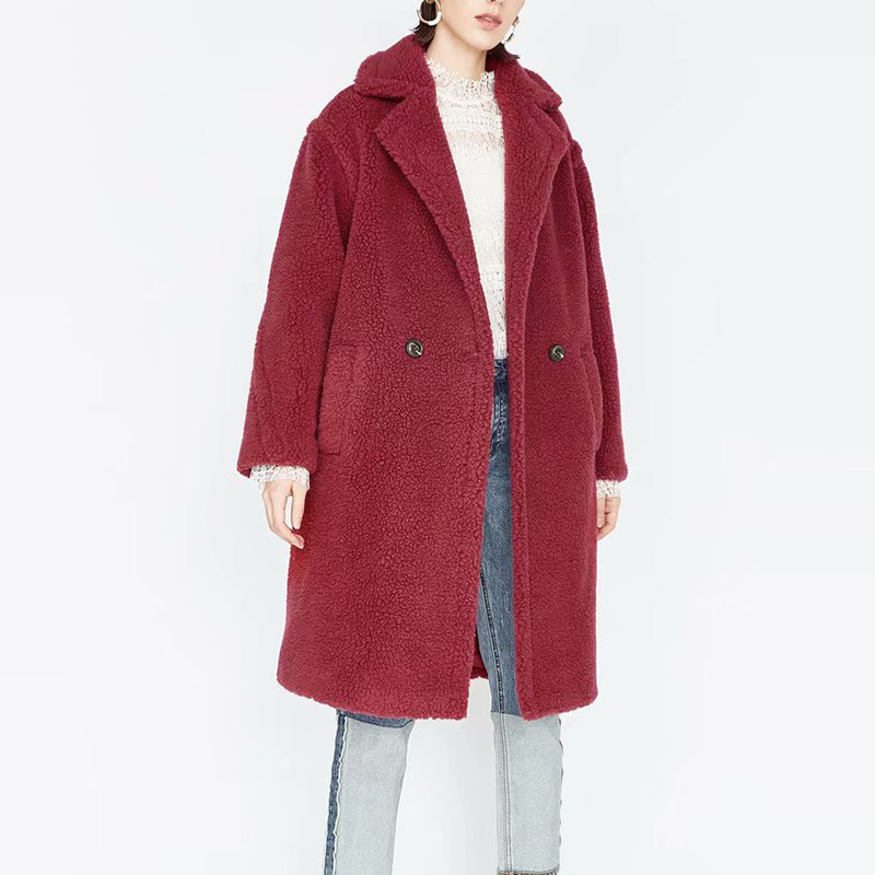 Women Winter Faux Fur Warm Long Coat Vintage Long Sleeve Female Thick Teddy Bear Coat Casual Loose Oversize Outwears, Black
Women Winter Faux Fur Warm Long Coat Vintage Long Sleeve Female Thick Teddy Bear Coat Casual Loose Oversize Outwears, Black