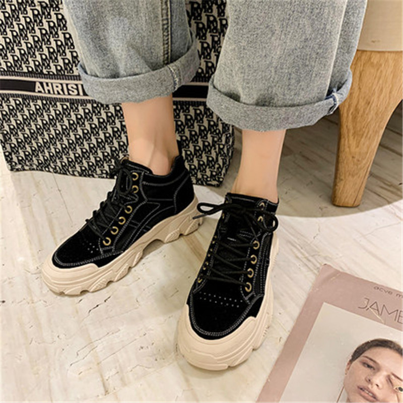 2021 New Autumn Wild Fashion Rentals Down to the Thick Retro Female Boot Casual Wear-resistant Slip Sneaker Boots LK1O, Black
2021 New Autumn Wild Fashion Rentals Down to the Thick Retro Female Boot Casual Wear-resistant Slip Sneaker Boots LK1O, Black