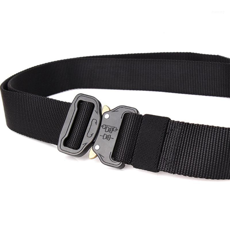Tactical Belt Nylon Army belt Outdoor Metal Buckle Heavy Duty Training Hunting 125CM 3.8cm Wide 3 color1, Khaki 3.8cm
Tactical Belt Nylon Army belt Outdoor Metal Buckle Heavy Duty Training Hunting 125CM 3.8cm Wide 3 color1, Khaki 3.8cm
