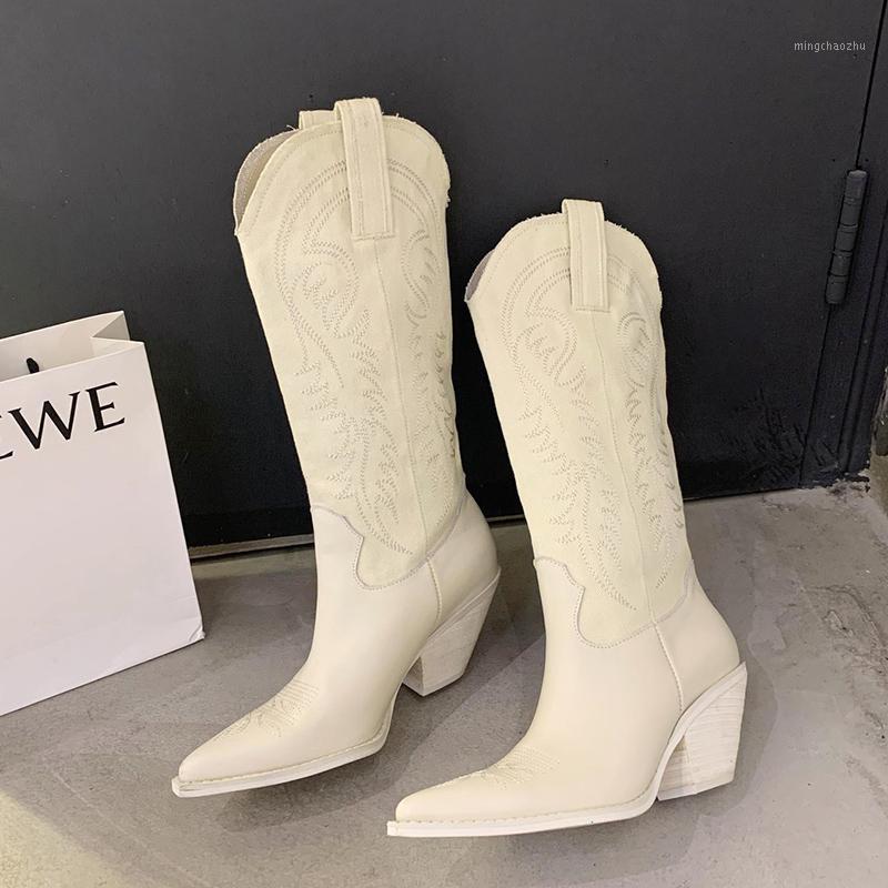 INS 2020 Winter Women Beige High Heels Wedges Long Boots Vintage Embroidered Knee Thigh High Boots Designer Riding Cowboy1, Brown
INS 2020 Winter Women Beige High Heels Wedges Long Boots Vintage Embroidered Knee Thigh High Boots Designer Riding Cowboy1, Brown