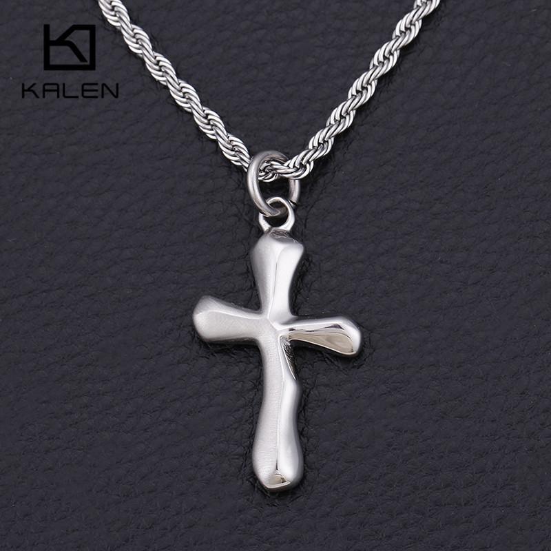 Stainless Steel Cross Pendants Necklace For Men Side Crucifix 50cm 55cm 60cm Chain Necklace Jewelry
Stainless Steel Cross Pendants Necklace For Men Side Crucifix 50cm 55cm 60cm Chain Necklace Jewelry