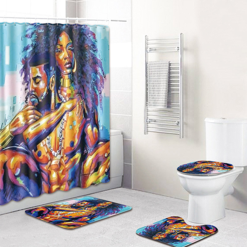Hot Sale New Big Size Bathroom Sets Carpet Rug Shower Curtain Mermaid Toilet Seat Cover Bathroom Non-slip Carpet And Shower Curtain US
Hot Sale New Big Size Bathroom Sets Carpet Rug Shower Curtain Mermaid Toilet Seat Cover Bathroom Non-slip Carpet And Shower Curtain US
