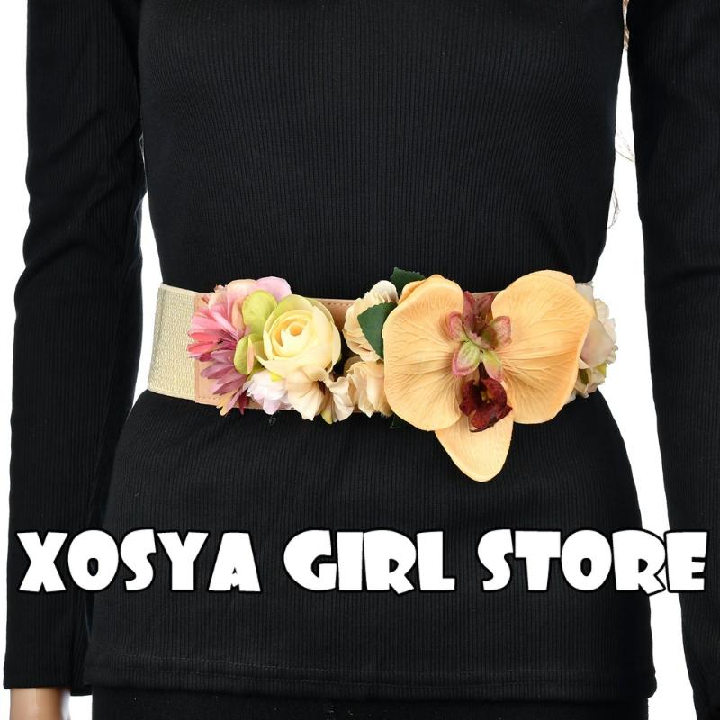 Belts Fashion Women Elastic Wide Corset Belt For Glass Crystal Ceinture Ladies Thin Flower Inlaid Waist Girdle BW05, Beige
Belts Fashion Women Elastic Wide Corset Belt For Glass Crystal Ceinture Ladies Thin Flower Inlaid Waist Girdle BW05, Beige