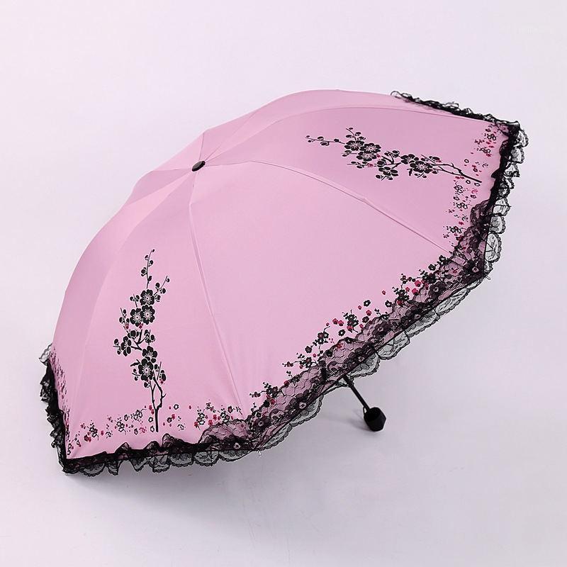 Windproof folding umbrella black glue coating waterproof three fold umbrella lace print convenient storage1, 02
Windproof folding umbrella black glue coating waterproof three fold umbrella lace print convenient storage1, 02