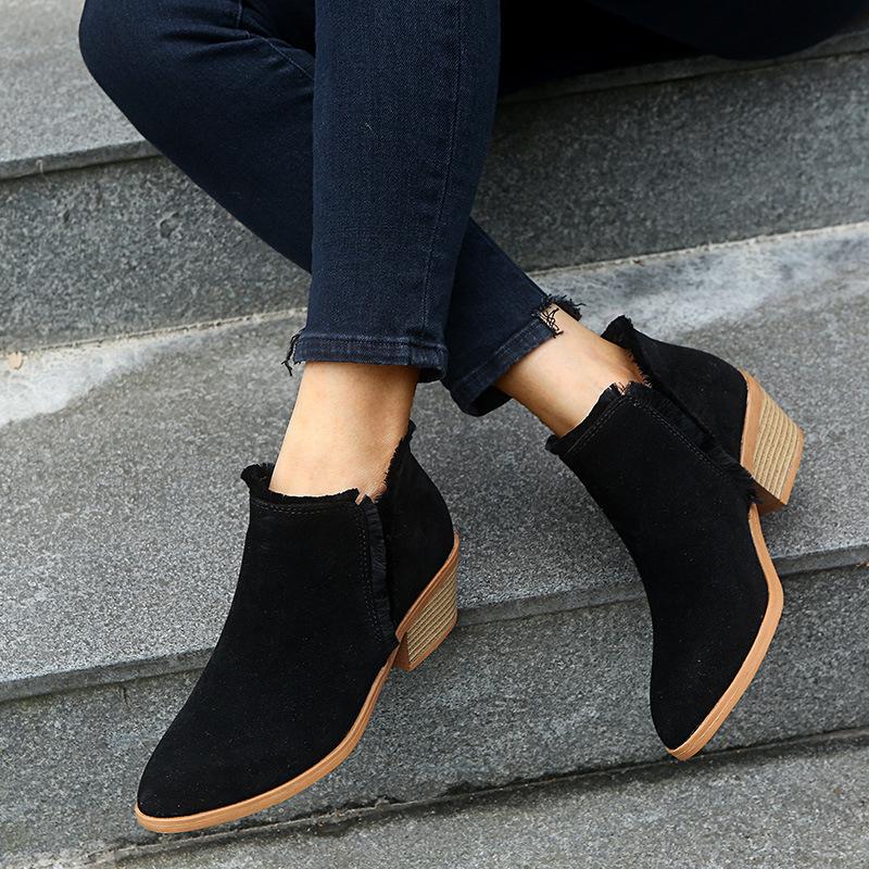 New Fashion 2020 Winter Women Boots Ankle Boots Farbic Comfy Shoes For Women Casual Ladies Chunkt Female Botas Mid Heel Footwear, Black
New Fashion 2020 Winter Women Boots Ankle Boots Farbic Comfy Shoes For Women Casual Ladies Chunkt Female Botas Mid Heel Footwear, Black