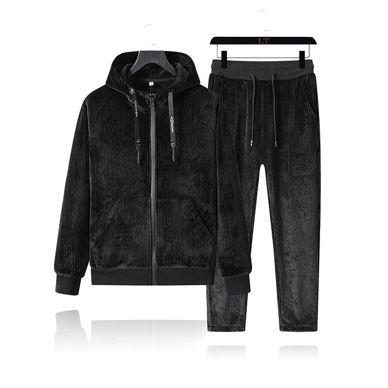 Boutique suit men's autumn winter mink hair hooded cardigan long sleeve sweater casual pants Plush two piece men's suit fashion, See chart
Boutique suit men's autumn winter mink hair hooded cardigan long sleeve sweater casual pants Plush two piece men's suit fashion, See chart