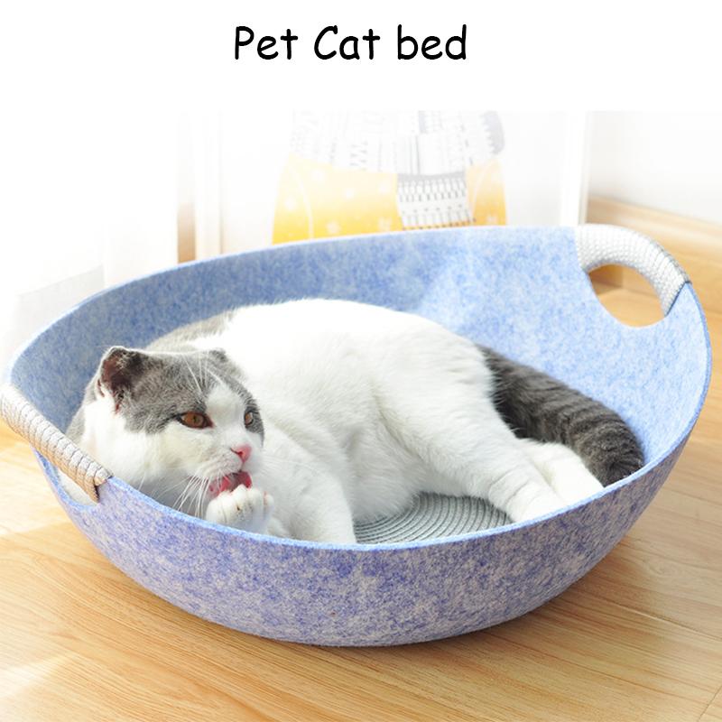 Pet Cat Sleeping Beds Felt Mat Warm Beds For Small Dog Puppy kitten Cushion Nest 3 Colors Sofa Durable Kennel Cat Cave Cozy
Pet Cat Sleeping Beds Felt Mat Warm Beds For Small Dog Puppy kitten Cushion Nest 3 Colors Sofa Durable Kennel Cat Cave Cozy