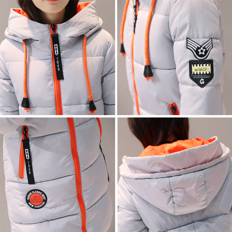Women Winter Jacket Hooded Warm Thicken Cotton Padded Women Winter Coat Female Outwear Parka Casaco Feminina Inverno 200928