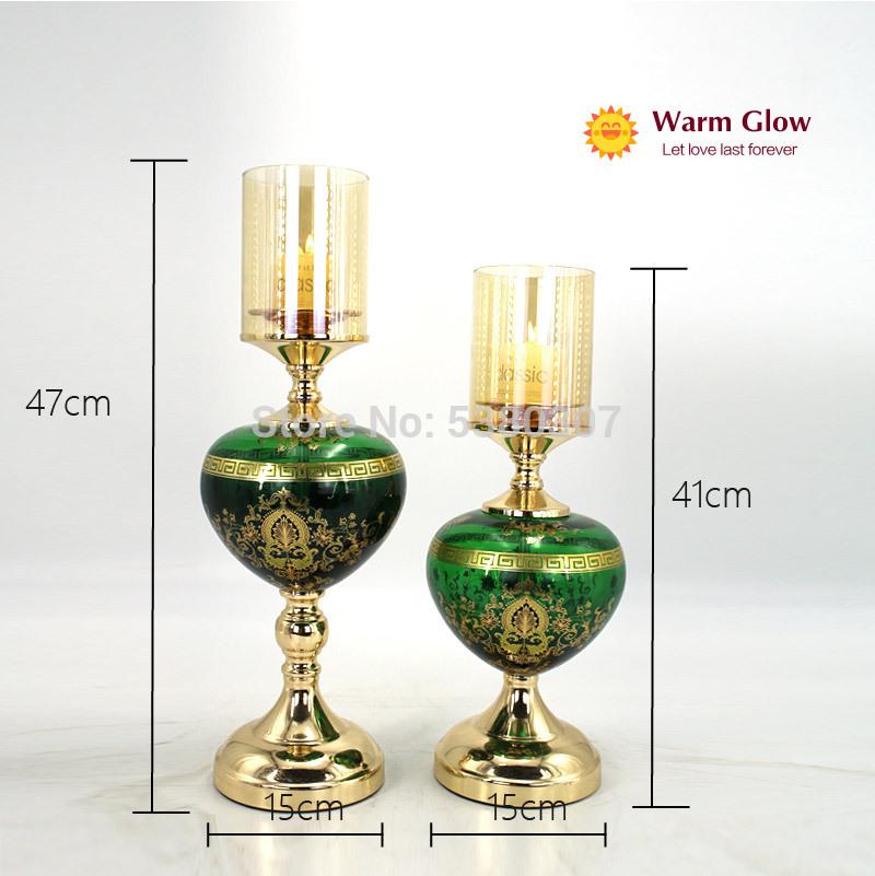 2020 new Free shipping luxury metal glass candlestick christmas decorations for home
2020 new Free shipping luxury metal glass candlestick christmas decorations for home